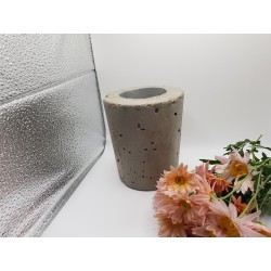 Vase Flower vase Concrete flower vase Handmade Exclusive flower vase Unique flower vase Creative vase Vase Loft