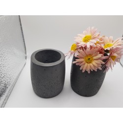 Vase Flower vase Concrete flower vase Handmade Exclusive flower vase Unique flower vase Creative vase Vase Loft Vase