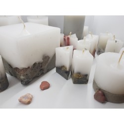 Candles Decorative candles Concrete candles Handmade candles Exclusive candles