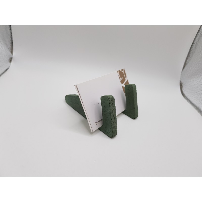 Business card holder Handmade business card holders Business card holder made of concrete Table card holder