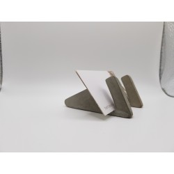 Business card holder Handmade business card holders Business card holder made of concrete Table card holder