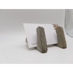 Business card holder Handmade business card holders Business card holder made of concrete Table card holder