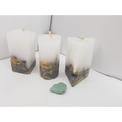 Candles Decorative candles Concrete candles Handmade candles Exclusive candles Set of candles