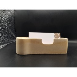 Business card holder Handmade business card holders Business card holder made of gypsum Table card holder Handmade Gypsum