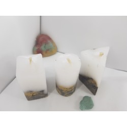 Candles Decorative candles Concrete candles Handmade candles Exclusive candles Set of candles