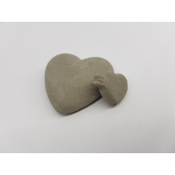 Heart Handmade heart Concrete heart Unusual heart Creative heart Heart decor Heart magnet Heart interior