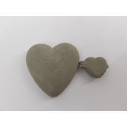 Heart Handmade heart Concrete heart Unusual heart Creative heart Heart decor Heart magnet Heart interior