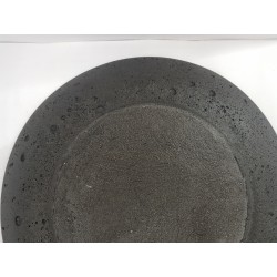 Plate, Tray plate, Handmade concrete plate, Loft plate, Black plate