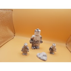 Figures similar to Lego Concrete man similar to Lego Figures of a robot similar to Lego Handmade Concrete