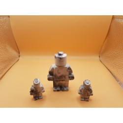 Figures similar to Lego Concrete man similar to Lego Figures of a robot similar to Lego Handmade Concrete