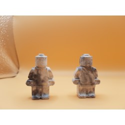 Figures similar to Lego Concrete man similar to Lego Figures of a robot similar to Lego Handmade Concrete