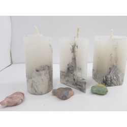 Candles Decorative candles Concrete candles Handmade candles Exclusive candles Set of candles