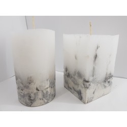 Candles Decorative candles Concrete candles Handmade candles Exclusive candles Set of candles