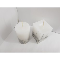 Candles Decorative candles Concrete candles Handmade candles Exclusive candles Set of candles