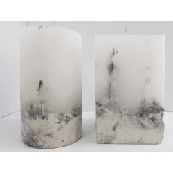 Candles Decorative candles Concrete candles Handmade candles Exclusive candles Set of candles