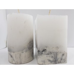 Candles Decorative candles Concrete candles Handmade candles Exclusive candles Set of candles