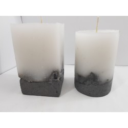 Candles Decorative candles Concrete candles Handmade candles Exclusive candles Set of candles