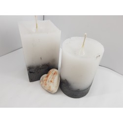 Candles Decorative candles Concrete candles Handmade candles Exclusive candles Set of candles