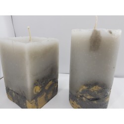 Candles Decorative candles Concrete candles Handmade candles Exclusive candles Set of candles