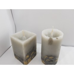 Candles Decorative candles Concrete candles Handmade candles Exclusive candles Set of candles