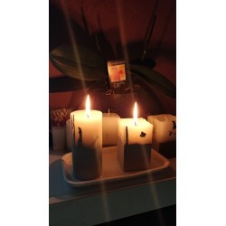 Candles Decorative candles Concrete candles Handmade candles Exclusive candles Set of candles