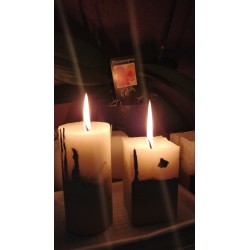 Candles Decorative candles Concrete candles Handmade candles Exclusive candles Set of candles