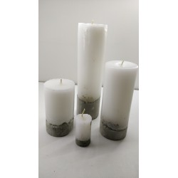 Candles Decorative candles Concrete candles Handmade candles Exclusive candles Set of candles