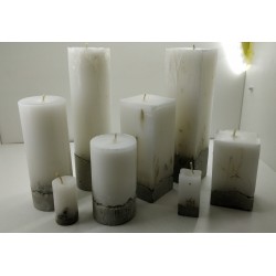 Candles Decorative candles Concrete candles Handmade candles Exclusive candles Set of candles