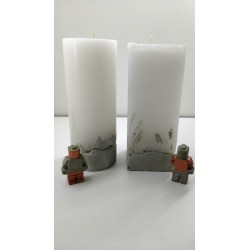 Candles Decorative candles Concrete candles Handmade candles Exclusive candles Set of candles