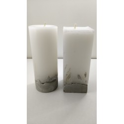 Candles Decorative candles Concrete candles Handmade candles Exclusive candles Set of candles