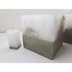 Candles Decorative candles Concrete candles Handmade candles Exclusive candles Set of candles