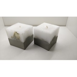 Candles Decorative candles Concrete candles Handmade candles Exclusive candles Set of candles