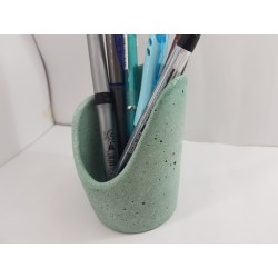 Holder Pencil glass Concrete pencil glass Handmade holder Stand glass Stand glass handmade