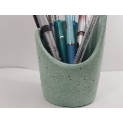 Holder Pencil glass Concrete pencil glass Handmade holder Stand glass Stand glass handmade