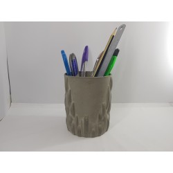 Holder Pencil glass Concrete pencil glass Handmade holder Stand glass Stand glass handmade