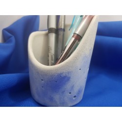 Holder Pencil glass Concrete pencil glass Handmade holder Stand glass Stand glass handmade