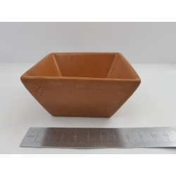 Bowl Bowl for sauce Concrete bowl Handmade bowl Square bowl