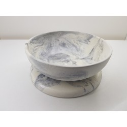 Plate Concrete plate Hand-made plate Concrete tableware
Exclusive dishes