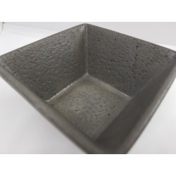 Modern bowl Unique bowl Square bowl Minimalism Decor Design Buy a bowl To order a bowl Industrial bowl Cement bowl