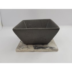 Modern bowl Unique bowl Square bowl Minimalism Decor Design Buy a bowl To order a bowl Industrial bowl Cement bowl