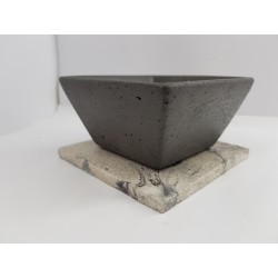 Modern bowl Unique bowl Square bowl Minimalism Decor Design Buy a bowl To order a bowl Industrial bowl Cement bowl