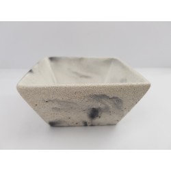 Bowl Bowl for sauce Concrete bowl Handmade bowl Square bowl