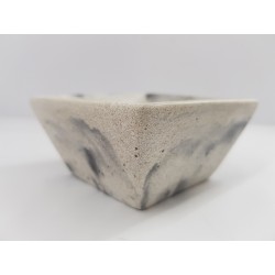 Bowl Bowl for sauce Concrete bowl Handmade bowl Square bowl