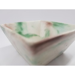 Bowl Bowl for sauce Concrete bowl Handmade bowl Square bowl