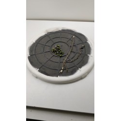 Unique handmade concrete stand "Sewer manhole"