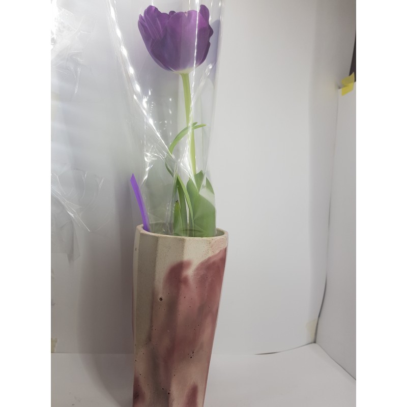 Vase Flower vase Concrete flower vase Handmade Exclusive flower vase