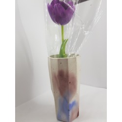 Vase Flower vase Concrete flower vase Handmade Exclusive flower vase