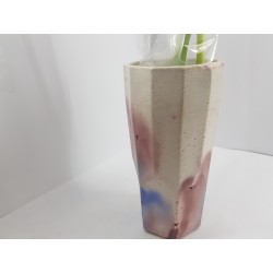 Vase Flower vase Concrete flower vase Handmade Exclusive flower vase