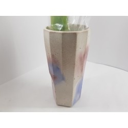 Vase Flower vase Concrete flower vase Handmade Exclusive flower vase