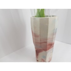 Vase Flower vase Concrete flower vase Handmade Exclusive flower vase